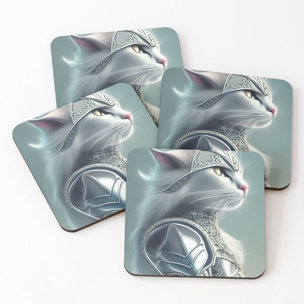 Item preview, knight cat designed and sold by Cyber Pulse.