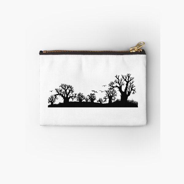 Item preview, Baobab forest silhouette black and white designed and sold by Tony Cisse.