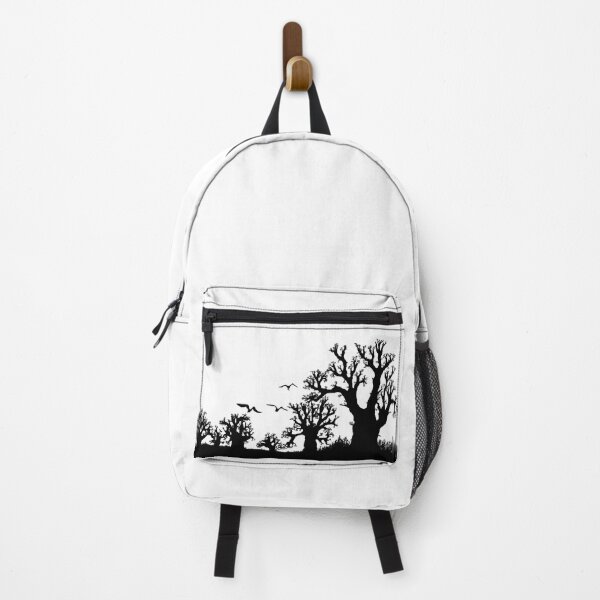 Item preview, Baobab forest silhouette black and white designed and sold by Tony Cisse.