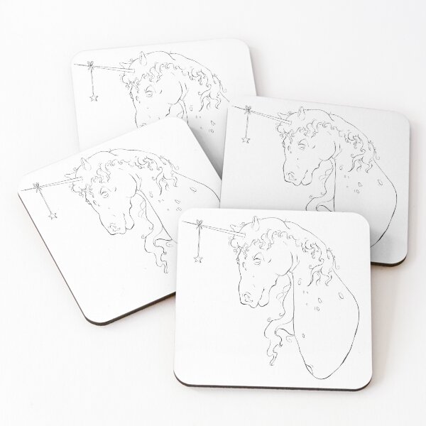 Item preview, Vintage Inspired Unicorn  designed and sold by ArtByBrookelyn.