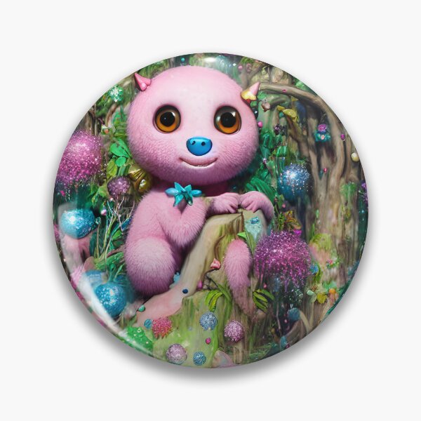 Item preview, Magentaroon, Sparkling monster designed and sold by Digisabella.