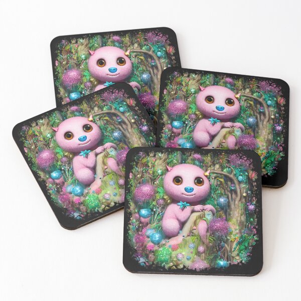 Item preview, Magentaroon, Sparkling monster designed and sold by Digisabella.