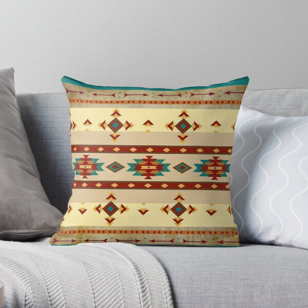 Southwest Style Throw Pillow Case, Southwestern Decorative Pillows, Western  Throw Pillow Cover, Tribal Print Cushion, Native American Pillow 