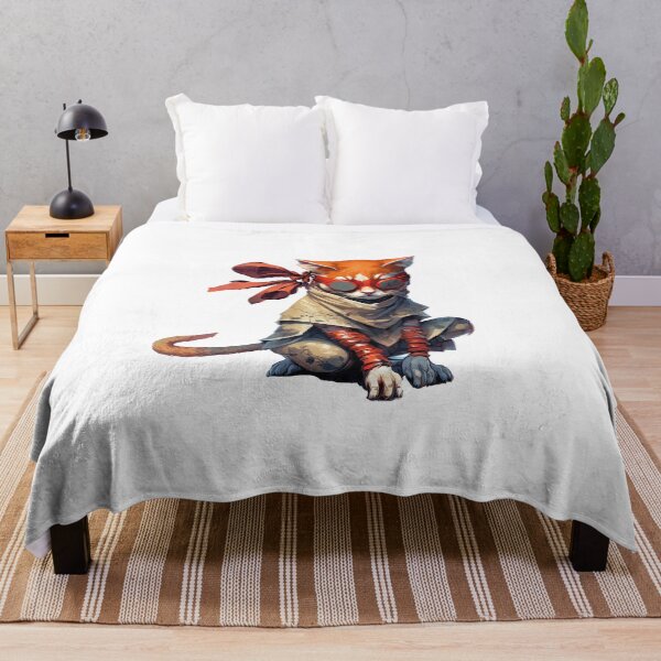 Item preview, Meet Blind Monk Cat! – Dungeons and Dragons Style Merchandise (No Background) designed and sold by GeekPsychology.
