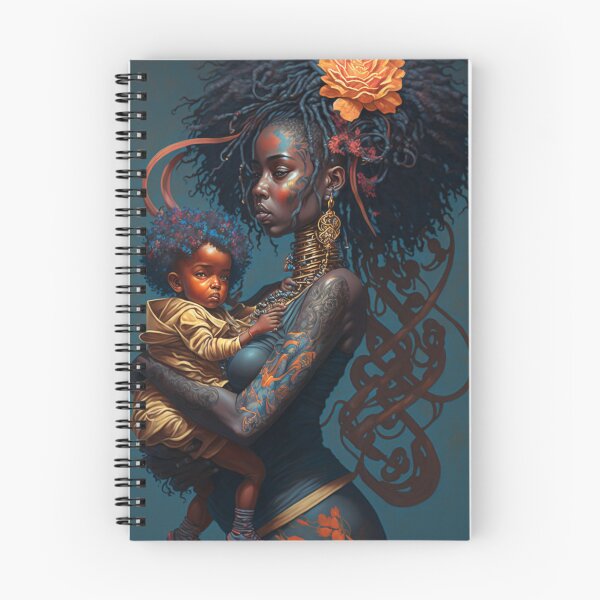 Item preview, A Mother's Love: A Natural Hair Portrait designed and sold by LocFestNYC.