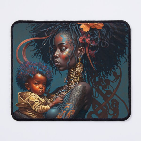 Item preview, A Mother's Love: A Natural Hair Portrait designed and sold by LocFestNYC.