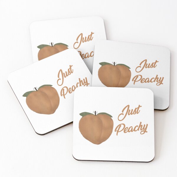 Item preview, just peachy designed and sold by boredom products.