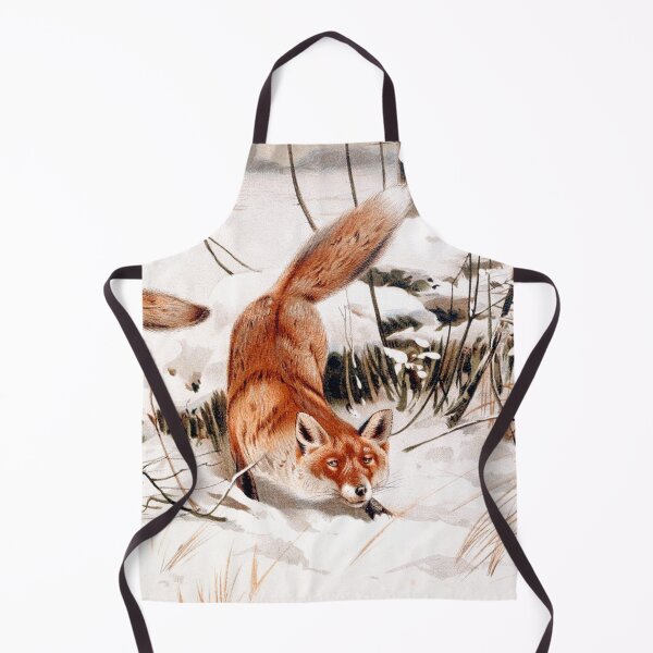 Item preview, Common foxes in the snow designed and sold by linggalibrary.