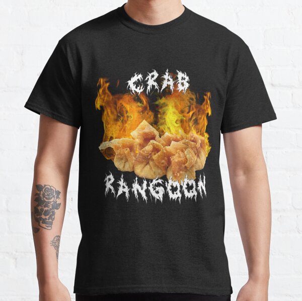 Crab Rangoon Lover Heavy Metal Tshirt