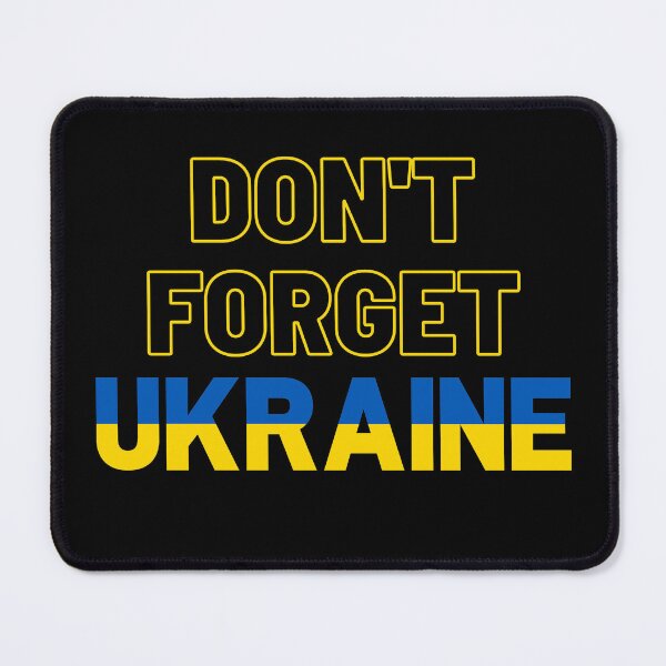 Item preview, Don't Forget Ukraine designed and sold by RiadMannan.
