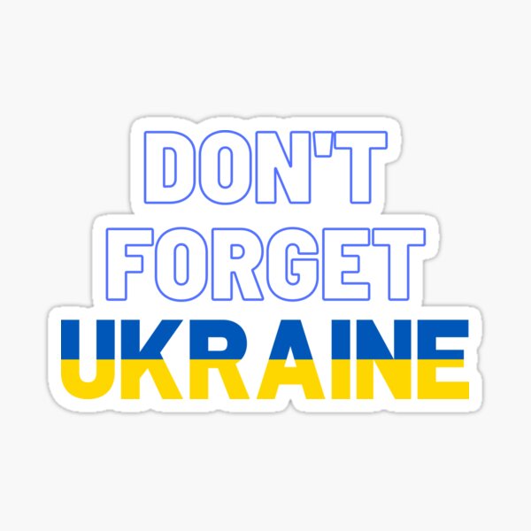 Artikel-Vorschau von Vergessen Sie nicht die Ukraine, designt und verkauft von RiadMannan.