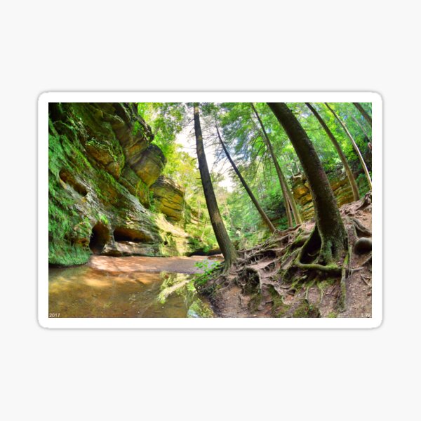 Item preview, The Caves And Trail At Old Man's Cave Hocking Hills Ohio designed and sold by LisaWootenPhoto.