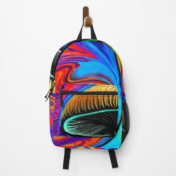 Item preview, Trippy Mushroom Painting, with Highly Detailed Fluid Dynamics,Mushroom Painting, Colorful Mushroom Painting,Best Mushroom Paint Color designed and sold by The Best Trending Now!.