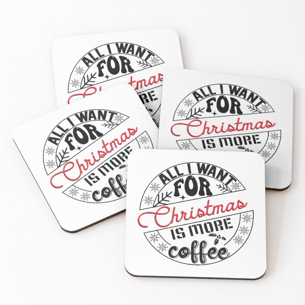 Item preview, all i want for christmas is more coffee designed and sold by KING  ⭐​⭐​⭐​⭐​⭐​.