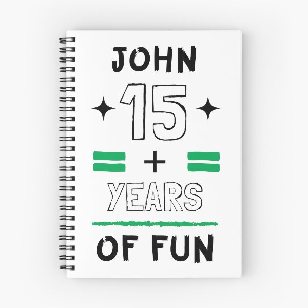 Item preview, JOHN NAME SHIRT: JOHN 15 PLUS YEARS OF FUN. designed and sold by AlexRelax.
