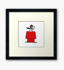 Snoopy Framed Print