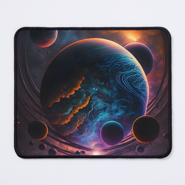 Item preview, Colorful Space Scene designed and sold by meshhead.