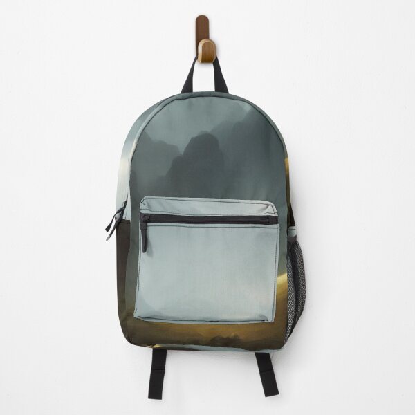 Item preview, Monk Praying on the Side of a Mountain designed and sold by DesignerKin.