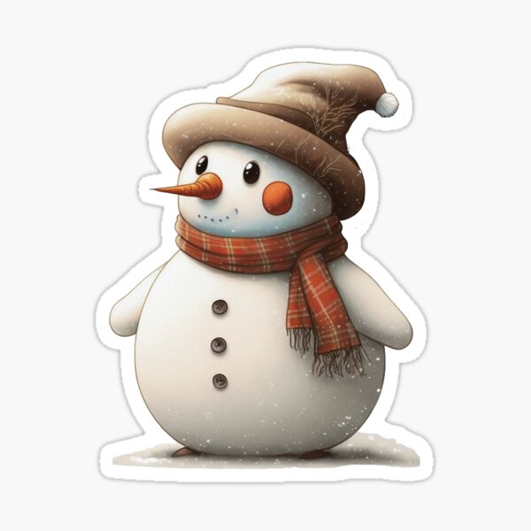 Item preview, Cute Winterland Snowman designed and sold by CasalingoCrafts.