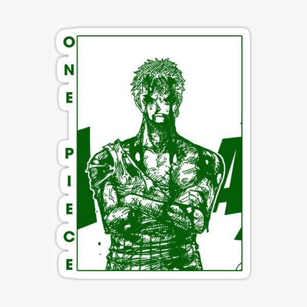 Zoro Nothing Happened Stickers for Sale