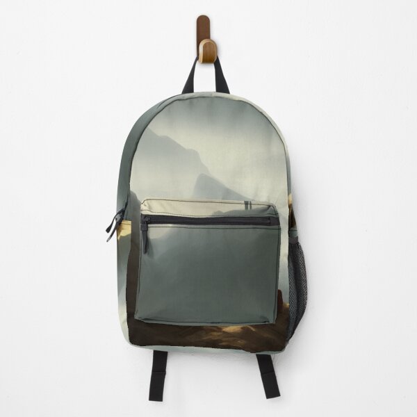 Item preview, Dali Lama Monk Praying on the Side of a Mountain designed and sold by DesignerKin.