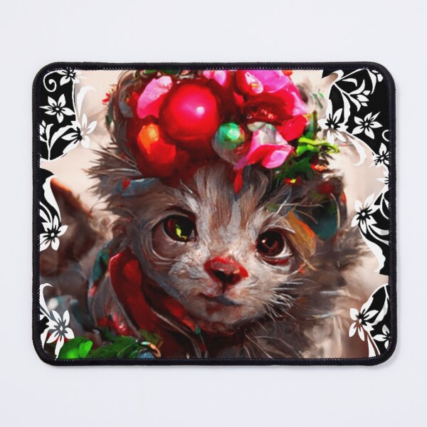 Item preview, Cat Mistletoe Decorative  designed and sold by zheworkstudio.