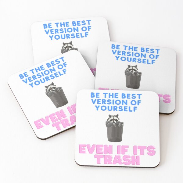 Item preview, raccoon with a motivational quote  designed and sold by Sunwang.