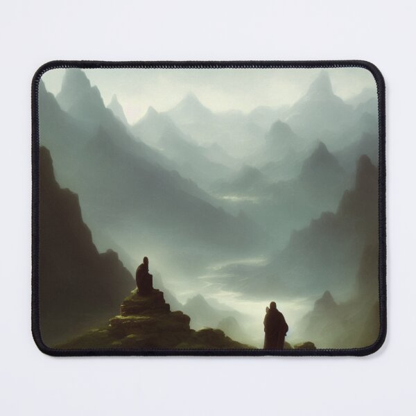 Item preview, Wizards Reflecting on the Side of a Mountain designed and sold by DesignerKin.