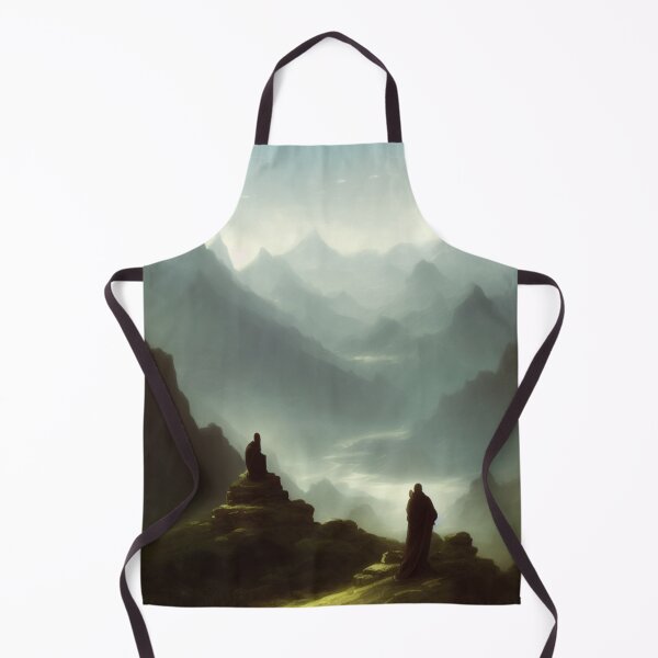 Item preview, Wizards Reflecting on the Side of a Mountain designed and sold by DesignerKin.
