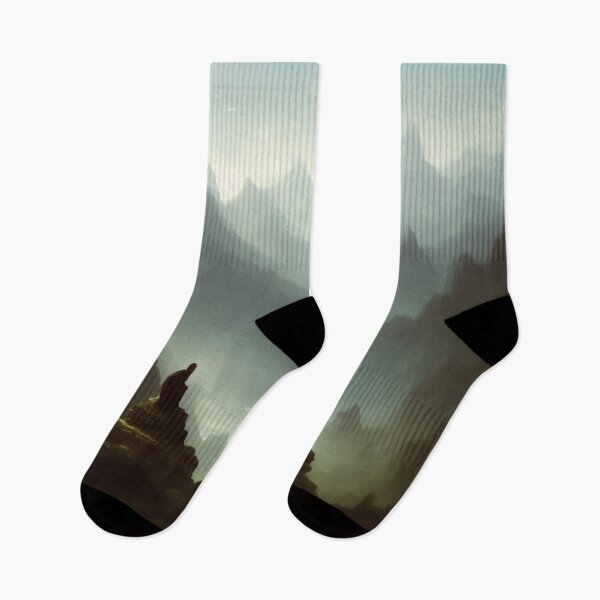Item preview, Wizards Reflecting on the Side of a Mountain designed and sold by DesignerKin.