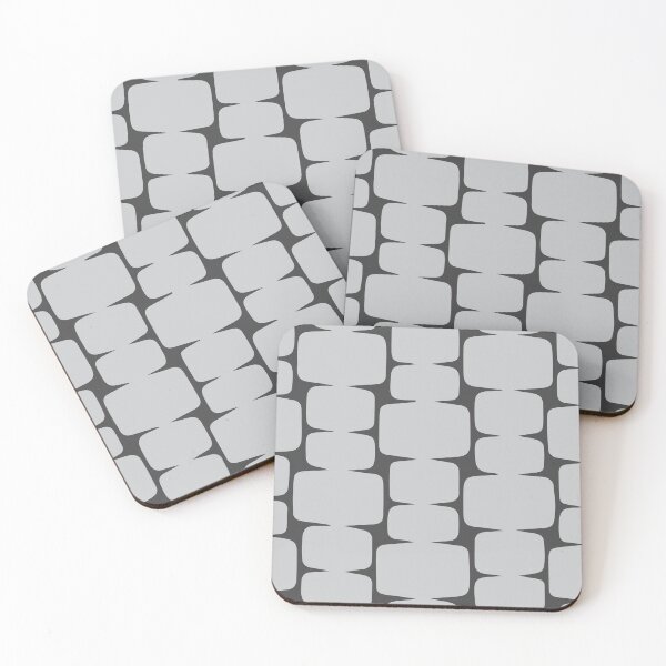 Item preview, Modern Minimalist Japanese Pattern-Grey-Black by Bossy Cat Home designed and sold by BossyCatHome.