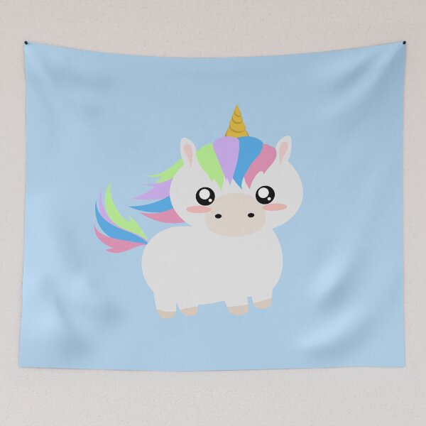 Item preview, cute colorful unicorn designed and sold by yessebel.