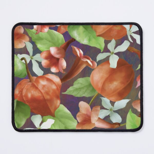 Item preview, Watercolor Vintage Physalis,Trumpet Flowers designed and sold by Tina Veenstra.