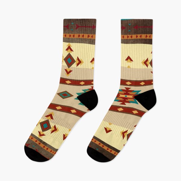 Item preview, Southwestern Tribal Design - Blues, Brown, and Terracotta designed and sold by handsoftime2020.