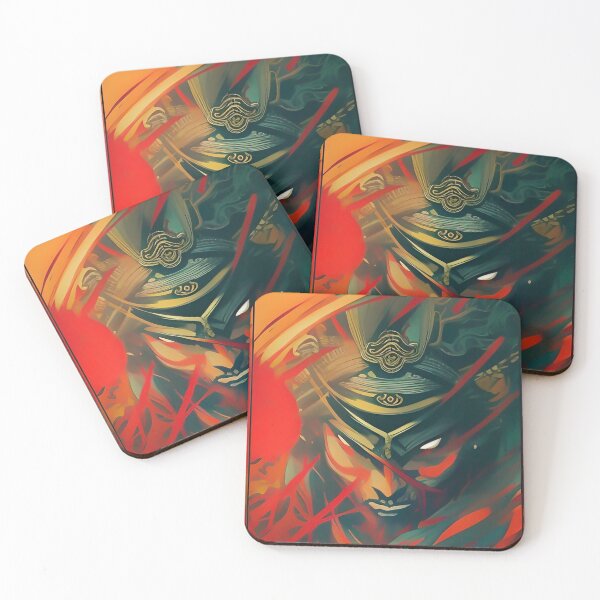 Item preview, Awesome Anima Manga Ninja Warrior Samurai designed and sold by CattlettArt.