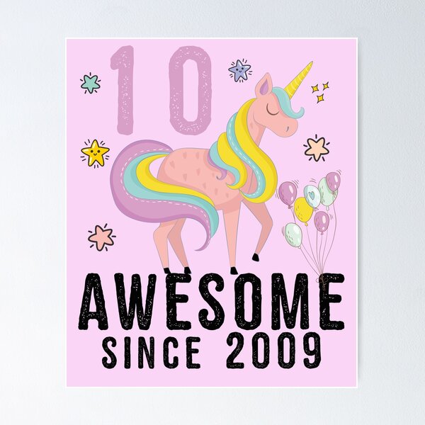 Item preview, 10 Years Old 10th Birthday Unicorn gift for Girl,cute mug,10 Years Old 10th Birthday Unicorn gift for ,Kids  Girl,  sister, daughter they Love Unicorn. Perfect  Gift . designed and sold by sunlightdesign.