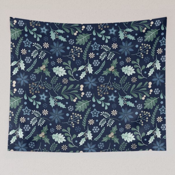 Item preview, Dark Winter Botanical  designed and sold by Wendy Bazuta.