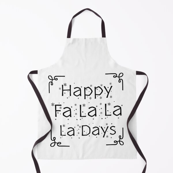 Item preview, Happy Fa La La La Days black type designed and sold by RemieJames.