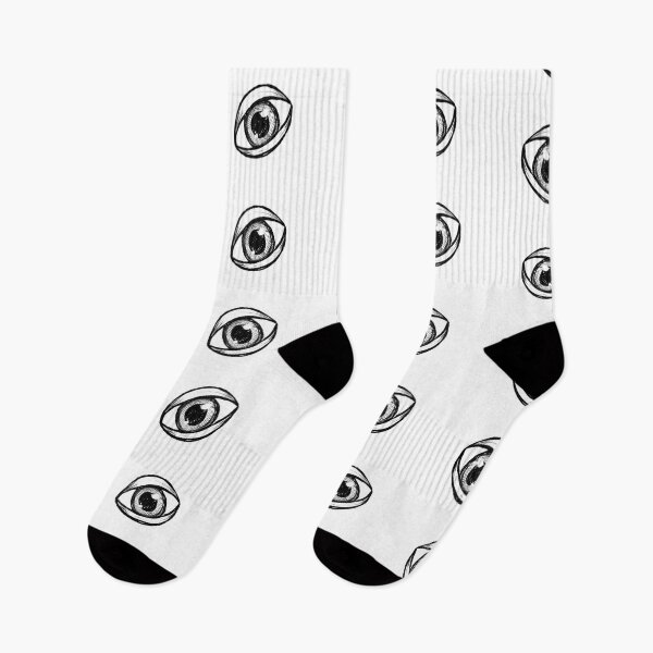 Item preview, eyes eyes eyes (b&w) designed and sold by JessDaniArt.