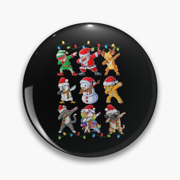 Item preview, Dabbing Santa Elf Friends Christmas Boys Girls Men Xmas Dab Christmas Dabbing Santa Elf And Friends designed and sold by WoodburyLake.