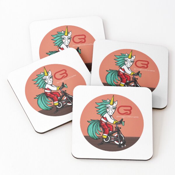 Item preview, Sporticorn: Cyclebar Instructor Unicorn designed and sold by Melanie Test.