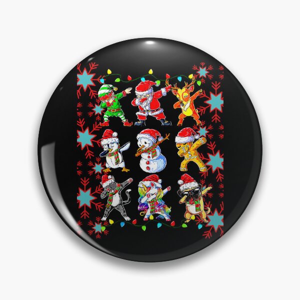Item preview, Dabbing Santa Elf Friends Christmas Boys Girls Men Xmas Dab Christmas Dabbing Santa Elf And Friends designed and sold by WoodburyLake.