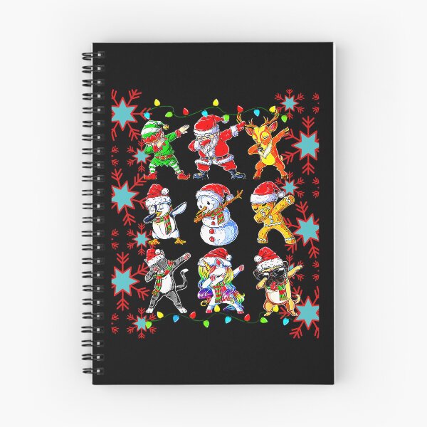 Item preview, Dabbing Santa Elf Friends Christmas Boys Girls Men Xmas Dab Christmas Dabbing Santa Elf And Friends designed and sold by WoodburyLake.