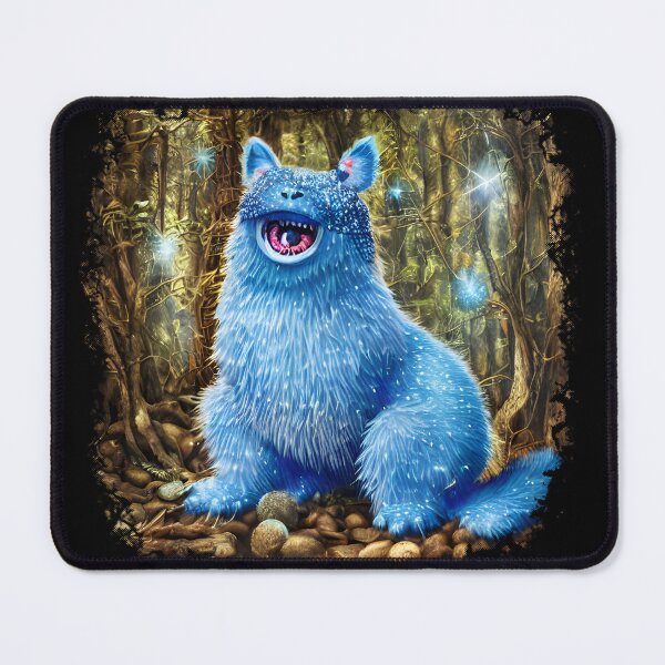 Item preview, Slate, Sparkling monster designed and sold by Digisabella.