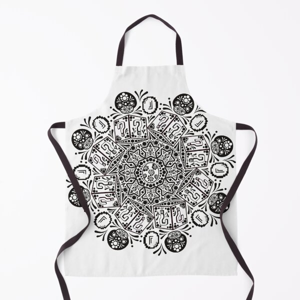 Item preview, Gamer mandala black designed and sold by pixel8edart.