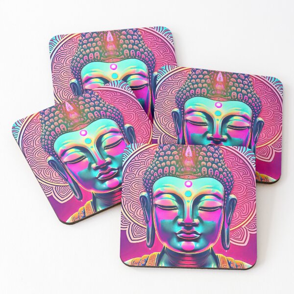Item preview, Psychedelic Buddha designed and sold by EmanateArt.
