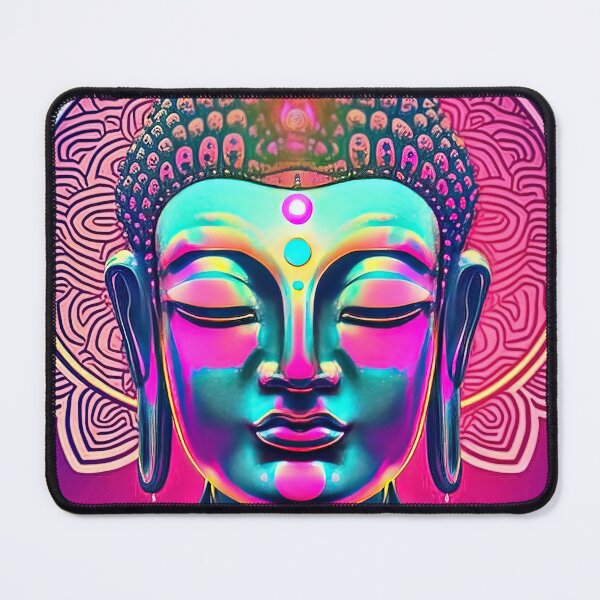 Item preview, Psychedelic Buddha designed and sold by EmanateArt.