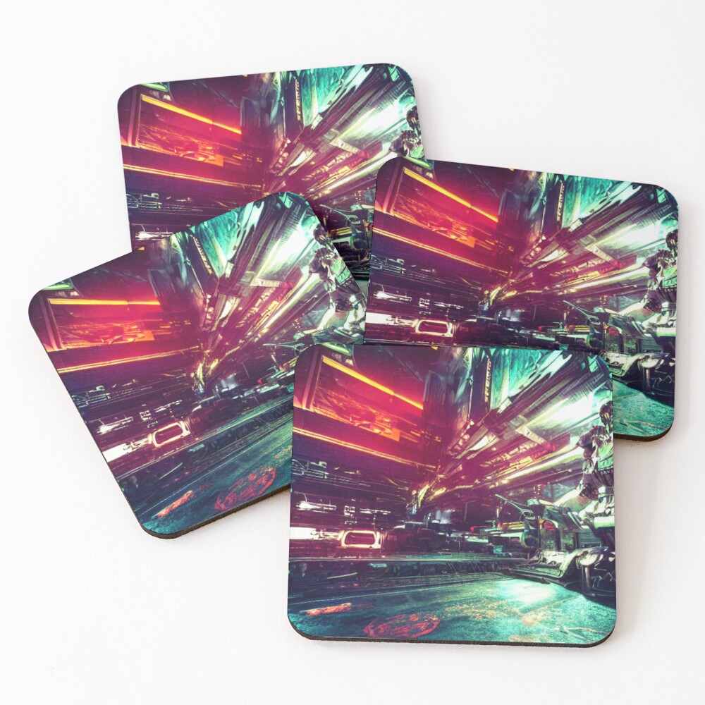 Item preview, Coasters (Set of 4) designed and sold by Sub-Ruminations.