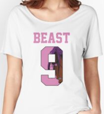 Kuroko no Basket Murasakibara Atsushi Beast Nr 9 Jersey Women's Relaxed Fit T-Shirt