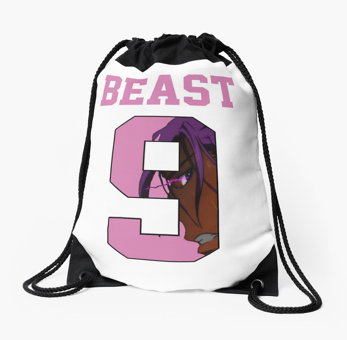 Kuroko No Basket Murasakibara Atsushi Beast Nr 9 Jersey Drawstring